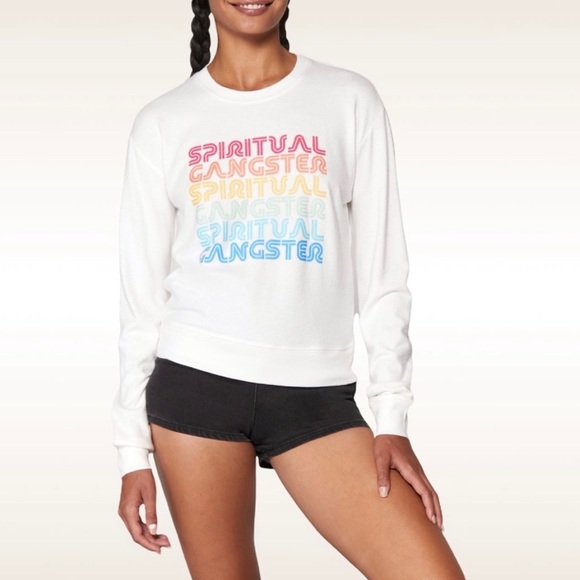 NWT Spiritual Gangster Medium Long Sleeve Shirt - Picture 1 of 7